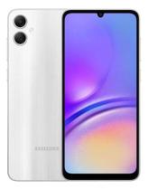 Smartphone samsung galaxy a05 128gb tela 6.7 4gb ram prata