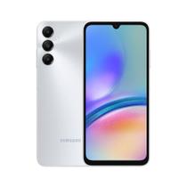 Smartphone Samsung Galaxy A05s 4G 128GB 4GB RAM Câmera Tripla Selfie 13MP Dual Chip Prata