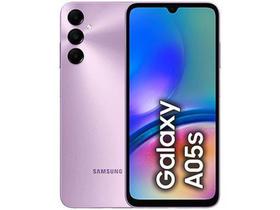 Smartphone Samsung Galaxy A05s 6,7" 128GB Violeta 6GB RAM Câm. Tripla 50MP + Selfie 13MP Bat 5000mAh