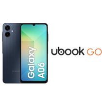 Smartphone Samsung Galaxy A06 128GB 4GB RAM 6,7" Azul Escuro e E-Book Filmes e Séries