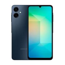 Smartphone Samsung Galaxy A06 128GB 4GB RAM Branco 6,7" Câmera Dupla e Selfie 8MP