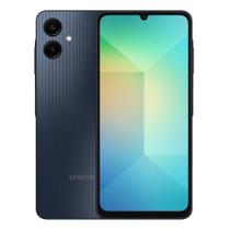 Smartphone Samsung Galaxy A06 - Tela 6.7, 128GB, 4GB RAM, Octa Core - Azul Escuro - SM-A065M/DS Smartphone Samsung Galaxy A06 - Tela 6.7, 128GB, 4GB RAM, Octa Core - Azul Escuro - SM-A065M/DS