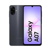 Smartphone Samsung Galaxy A07 4G 128GB 4GB RAM Câmera Traseira 50MP + 2MP Frontal 8MP Tela 6.7" Preto Smartphone Samsung Galaxy A07 4G 128GB 4GB RAM Câmera Traseira 50MP + 2MP Frontal 8MP Tela 6.7" Preto