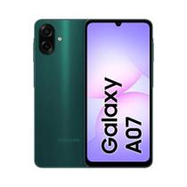 Smartphone Samsung Galaxy A07 4G 128GB 4GB RAM Câmera Traseira 50MP + 2MP Frontal 8MP Tela 6.7" Verde Smartphone Samsung Galaxy A07 4G 128GB 4GB RAM Câmera Traseira 50MP + 2MP Frontal 8MP Tela 6.7" Verde