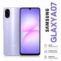 Smartphone Samsung Galaxy A07 Dual SIM de 128GB 4GB RAM de 6.7 50MP 8MP Lançamento
