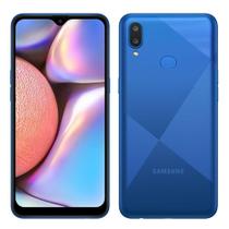 Smartphone Samsung Galaxy A10s Azul Absurdo Tela 6.2" 4G+Wi-Fi, And. 9, Câm. Tras. 13MP+2MP e Frontal 8MP, 2GB RAM, 32GB