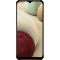 Smartphone Samsung Galaxy A12 64GB 4G Wi-Fi Tela 6.5 Dual Chip 4GB RAM Câmera Quádrupla + Selfie 8MP - Vermelho