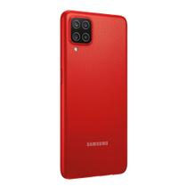 Smartphone Samsung Galaxy A12 A127 64GB Dual Chip Tela 6.5" 4G WiFi Câmera Quad 48MP+5MP+2MP+2MP Vermelho