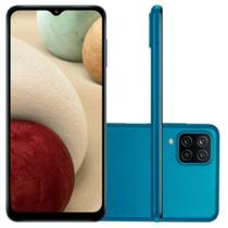 Smartphone Samsung Galaxy A12 Android Tela Infinita 6,5" 64GB Câmera 48 MP Azul