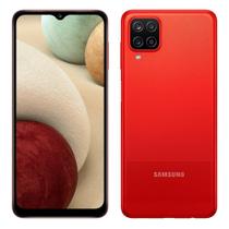 Smartphone Samsung Galaxy A12 Vermelho,Tela de 6.5",4G+Wi-Fi, And.11,Câm. Tras. 48+5+2+2MP, Frontal de 8MP,4GB RAM, 64GB