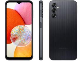 Smartphone Samsung Galaxy A14 4G 64GB Tela 6.6 Dual Chip 4GB RAM Câm.Tripla+Selfie 13MP ANATEL