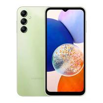 Smartphone Samsung Galaxy A14 5G Octa Core 128Gb Tela 6,6 4Gb Ram Câmera tripla Selfie Alta Resolução Verde Lima