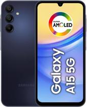 Smartphone Samsung Galaxy A15 5G 128GB 4GB de RAM Tela Infinita Super AMOLED de 6.5"