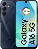 Smartphone Samsung Galaxy A16 5G 4/128GB - Preto, com conectividade moderna e câmera dupla - Sam sung
