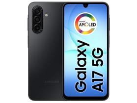 Smartphone Samsung Galaxy A17 5G, 128GB, 4GB, NFC Preto Smartphone Samsung Galaxy A17 5G, 128GB, 4GB, NFC Preto