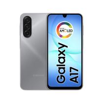 Smartphone Samsung Galaxy A17 com IA 256GB 8GB RAM Câmera de 50MP Tela de 6.7 NFC IP54 - Cinza
