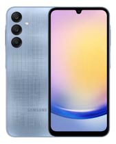 Smartphone samsung galaxy a25 5g 256gb 8gb ram dual sim azul claro