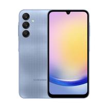 Smartphone Samsung Galaxy A25 5G 256GB 8GB RAM Tela 6,5" Câmera Tripla 50MP Frontal 13MP Azul