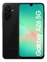 Smartphone Samsung Galaxy A26 5G Preto 128GB Tela Infinita Câmera Tripla Bateria de Longa Duração