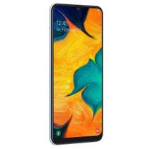 Smartphone Samsung Galaxy A30 Branco 64GB Câmera 16MP + 5MP Tela Infinita 6.4" SM-A305