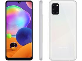 Smartphone Samsung Galaxy A31 128 GB Branco - Câm.Quádrupla + Selfie Smartphone Samsung Galaxy A31 128 GB Branco - Câm.Quádrupla + Selfie