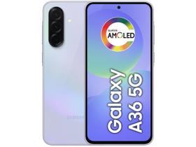 Smartphone Samsung Galaxy A36 128GB 5G 6GB RAM Violeta 6,7" Câm. Tripla + Selfie 12MP Smartphone Samsung Galaxy A36 128GB 5G 6GB RAM Violeta 6,7" Câm. Tripla + Selfie 12MP
