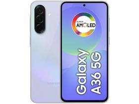 Smartphone Samsung Galaxy A36 256GB 5G 8GB RAM Violeta 6,7" Câm. Tripla + 12MP Smartphone Samsung Galaxy A36 256GB 5G 8GB RAM Violeta 6,7" Câm. Tripla + 12MP