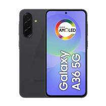 Smartphone Samsung Galaxy A36 5G Tela 6.7 128GB 6GB RAM Camera Tripla 50MP AI Preto