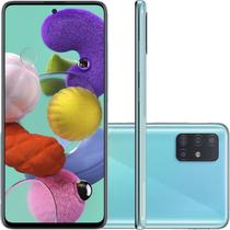 Smartphone Samsung Galaxy A51 128GB 6.5" 4GB RAM Câmera Traseira Quádrupla 48MP 12MP 5MP 5MP Azul