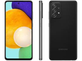 Smartphone Samsung Galaxy A52s 128GB Preto 5G - 6GB RAM Tela 6,5” Câm Quádrupla + Selfie 32MP