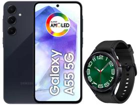 Smartphone Samsung Galaxy A55 256GB Azul Escuro