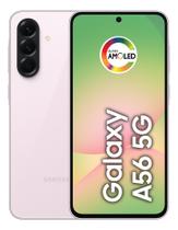 Smartphone samsung galaxy a56 5g 256gb 8gb ram rosa