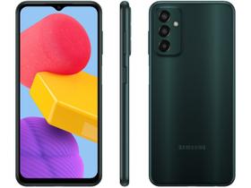 Smartphone Samsung Galaxy M13 128GB Verde 4G Octa-Core 4GB RAM 6,6” Câm. Tripla + Selfie 8M