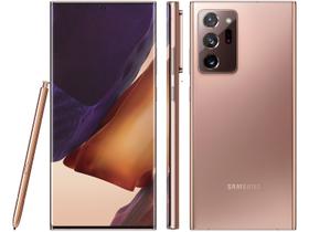 Smartphone Samsung Galaxy Note 20 Ultra 256GB Mystic Bronze 5G 12GB RAM 6,9" Câm. Tripla + Selfie 10MP Dual Chip