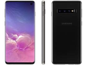 Smartphone Samsung Galaxy S10 128GB Preto 4G - 8GB RAM Tela 6,1” Câm. Tripla + Câm. Selfie 10MP