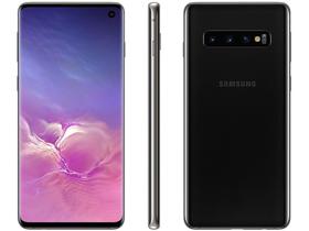 Smartphone Samsung Galaxy S10 128GB Preto 4G - 8GB RAM Tela 6,1” Câm. Tripla + Câm. Selfie 10MP