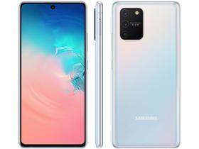 Smartphone Samsung Galaxy S10 Lite 128GB Branco - Octa-Core 6GB RAM Tela 6,7” Câm.Tripla Selfie 32MP