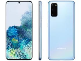 Smartphone Samsung Galaxy S20 128GB Cloud Blue 4G Octa-Core 8GB RAM 6,2” Câm. Tripla + Selfie 10MP