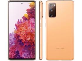 Smartphone Samsung Galaxy S20 FE 128GB Cloud Orange 6GB RAM 6,5" Câm. Tripla + Selfie 32MP Dual Chip Smartphone Samsung Galaxy S20 FE 128GB Cloud Orange 6GB RAM 6,5" Câm. Tripla + Selfie 32MP Dual Chip