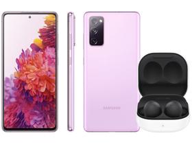 Smartphone Samsung Galaxy S20 FE 5G 128GB Violeta - 6GB RAM Tela 6,5” + Galaxy Buds2 True Wireless