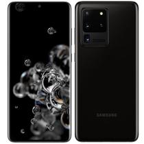 Smartphone Samsung Galaxy S20 Ultra, Preto, Tela 6.9", Câmera 108+12+48MP+ToF e Frontal 40MP, 512GB