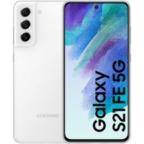 Smartphone Samsung Galaxy S21 FE 128GB Branco 5G 6GB RAM + ACESSÓRIOS
