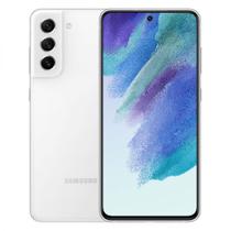 Smartphone Samsung Galaxy S21 FE 128GB Branco 5G - 6GB RAM Tela 6,4” Câm. Tripla + Selfie 32MP