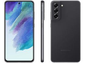Smartphone Samsung Galaxy S21 FE 128GB Preto 5G 6GB RAM Tela 6,4” Câm. Tripla + Selfie 32MP Smartphone Samsung Galaxy S21 FE 128GB Preto 5G 6GB RAM Tela 6,4” Câm. Tripla + Selfie 32MP