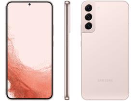 Smartphone Samsung Galaxy S22+ 256GB Rosé - 8GB RAM Tela 6,6” Câm. Tripla + Selfie 10MP