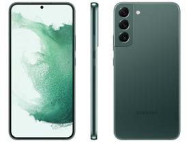 Smartphone Samsung Galaxy S22+ 256GB Verde - 8GB RAM Tela 6,6” Câm. Tripla + Selfie 10MP
