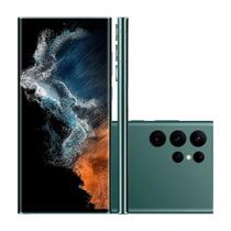 Smartphone Samsung Galaxy S22 Ultra 256GB 12GB RAM Tela Infinita de 6.8 Frontal de 40MP Verde