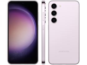 Smartphone Samsung Galaxy S23 128GB Violeta 5G 8GB RAM 6,1” Câm Tripla + Selfie 12MP