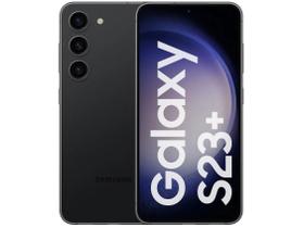 Smartphone Samsung Galaxy S23+ 256GB Preto 5G 8GB RAM 6,6” Câm. Tripla + Selfie 12M