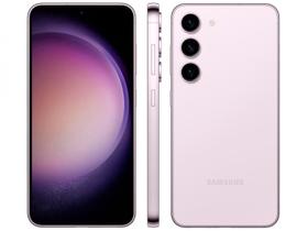 Smartphone Samsung Galaxy S23 256GB Violeta 5G 8GB RAM 6,1” Câm Tripla + Selfie 12MP